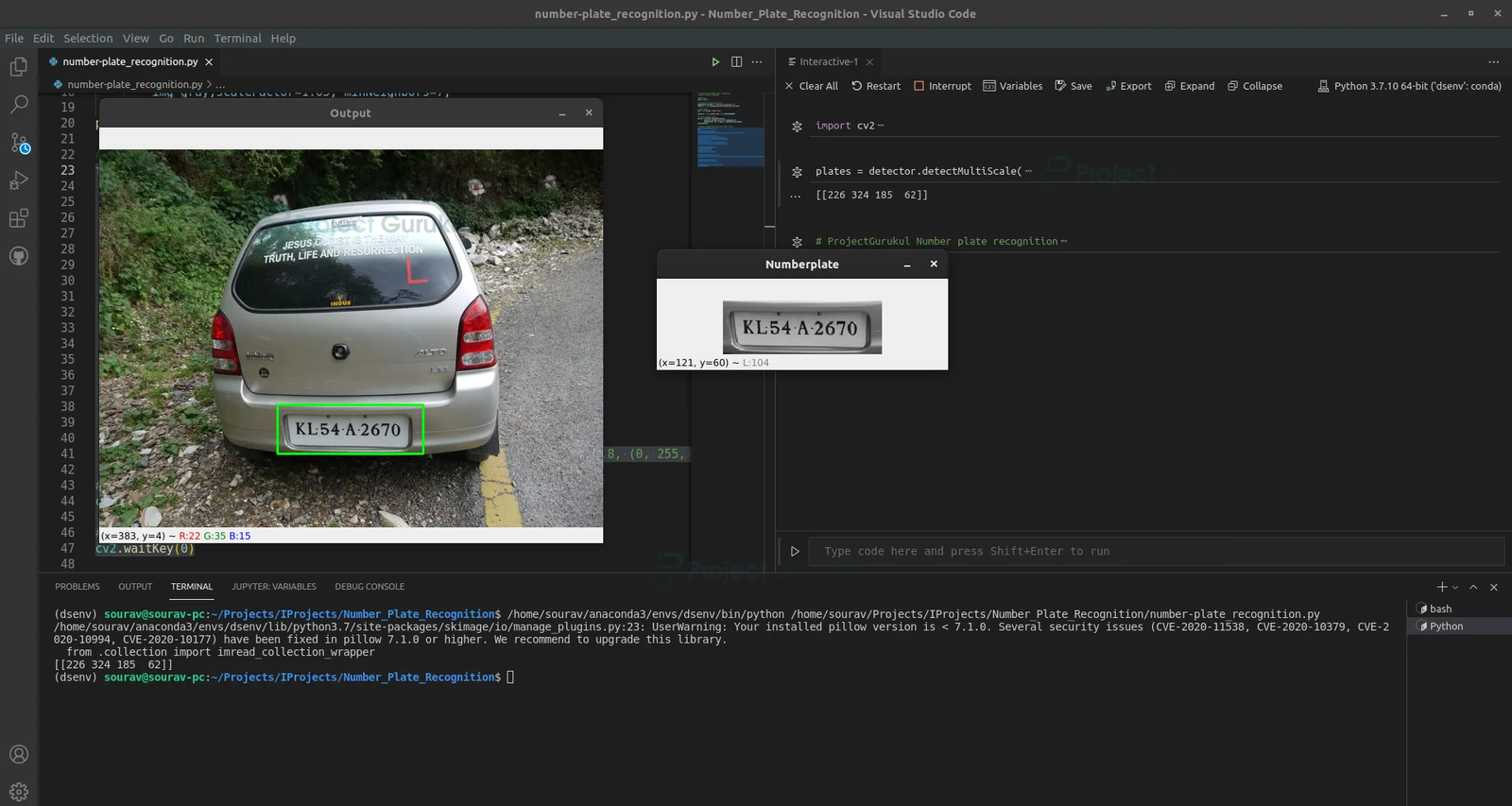 Number Plate Detection